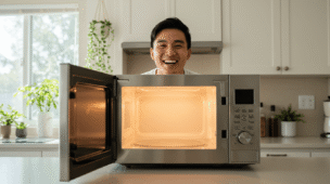 melhor microondas inox