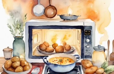 Batata doce cozida no Microondas